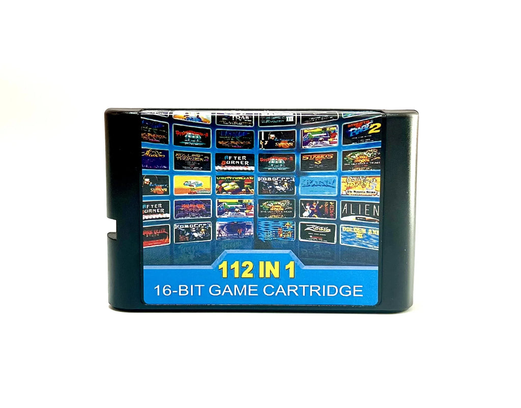1 Game 112 Cartridge Sega Genesis in Megadrive