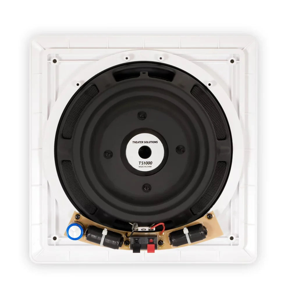 Flush Amp Mount Solutions and 4 TS1000 10" Theater Subwoofer Pack Speaker