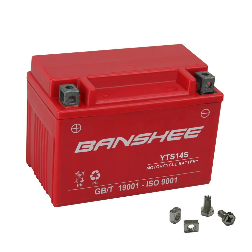 BMW Banshee Battery Battery) Compatible (Auxiliary Motorsports YTZ14S F8000T with