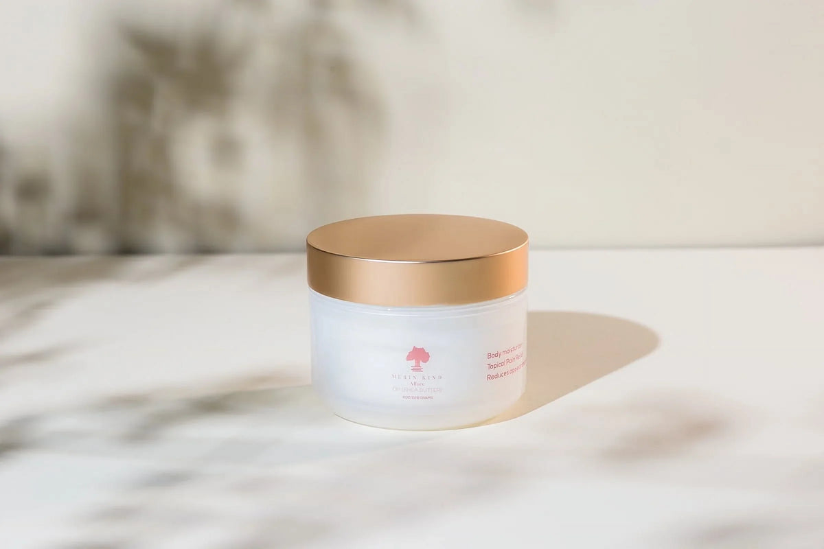 Body Butter -Skin Orange, Kind Whipped ALLURE and 8oz.) Merin Tansy Hair (Blue Vanilla Shea
