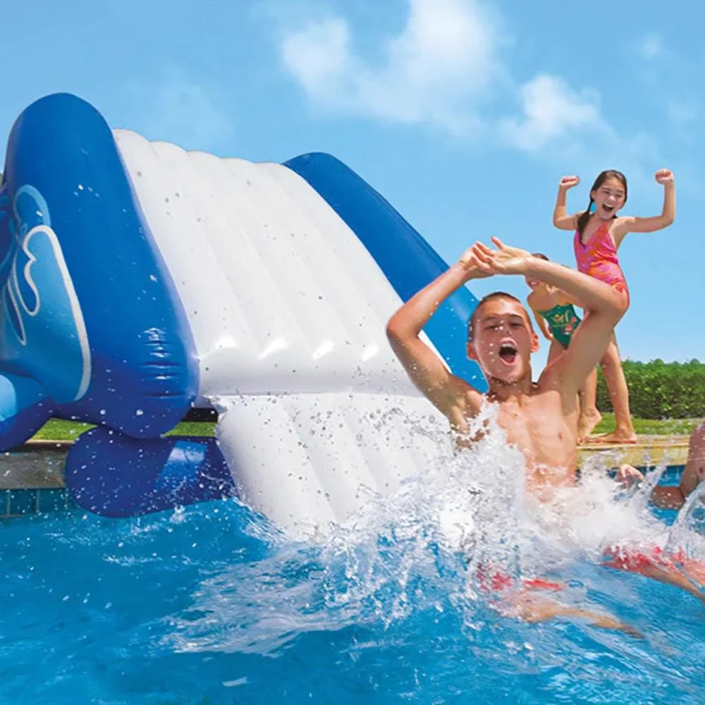 Center | Intex (Open Play Pack) Splash Water Box) (2 Slide Kool Inflatable