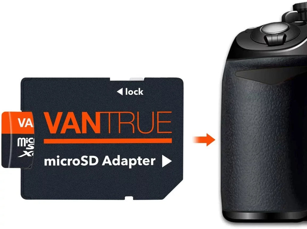 Body Security Camera, Cams, UHD Cams, Action V30 U3 Other 4K Adapter Class 10 Memory Dash with Video Vantrue 128GB Monitoring for Card Surveillance UHS-I MicroSDXC Cams &