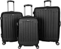 Spinner Set Expandable 8-Wheel Renegade Black Cole Kenneth 3-Piece 3-Piece Suitcase, Black, Set (20"/24"/28") Luggage REACTION Hardside (20"/24"/28") Lightweight