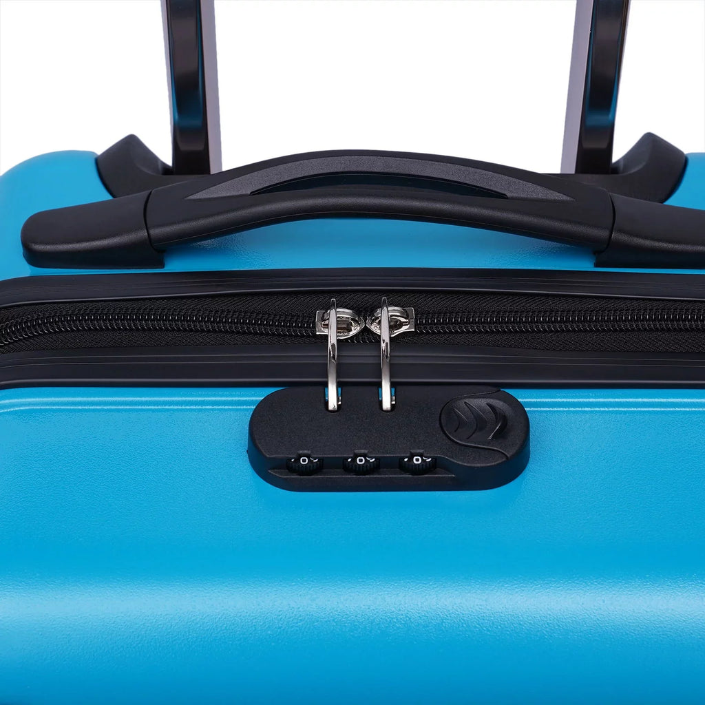 Ride-on Kid's Suitcase Luggage,ABS+PC Travel Portable 4-12 Universal 24" Aged Wheel Wuzstar Waterproof Years