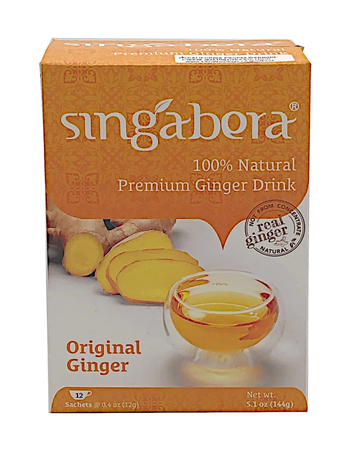 3 Singabera of Pack Drink, Original Ginger