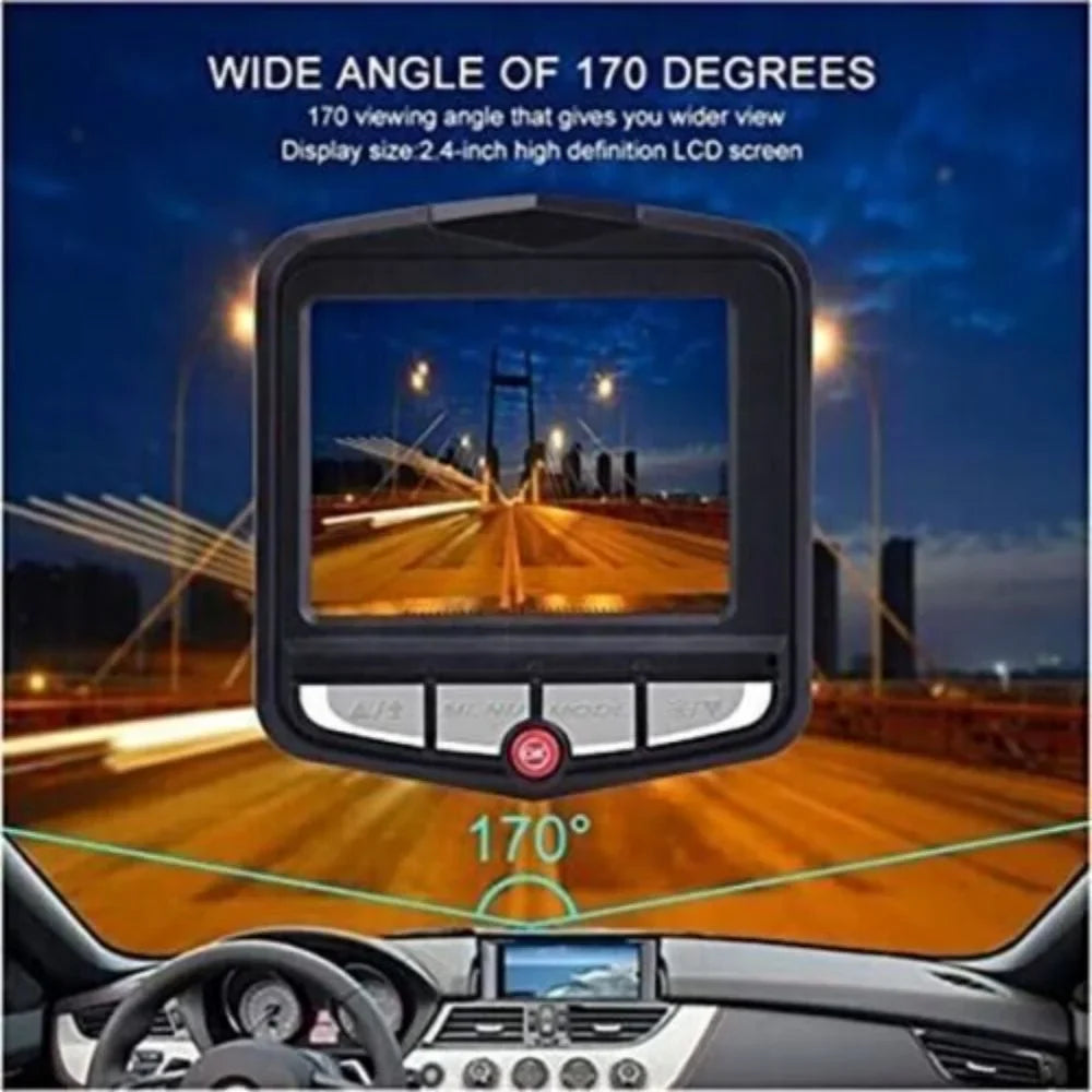 Full 2.4'' 1080P Vision Cam HD Front Car Rear Night Dash or DVR Camera G-sensor