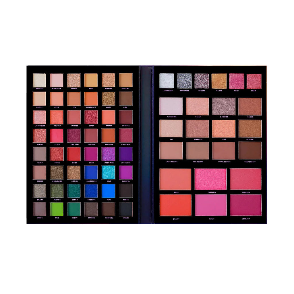 Cosmetics Glamourland Profusion Portfolio Euphoric 72pc Glam Colors|