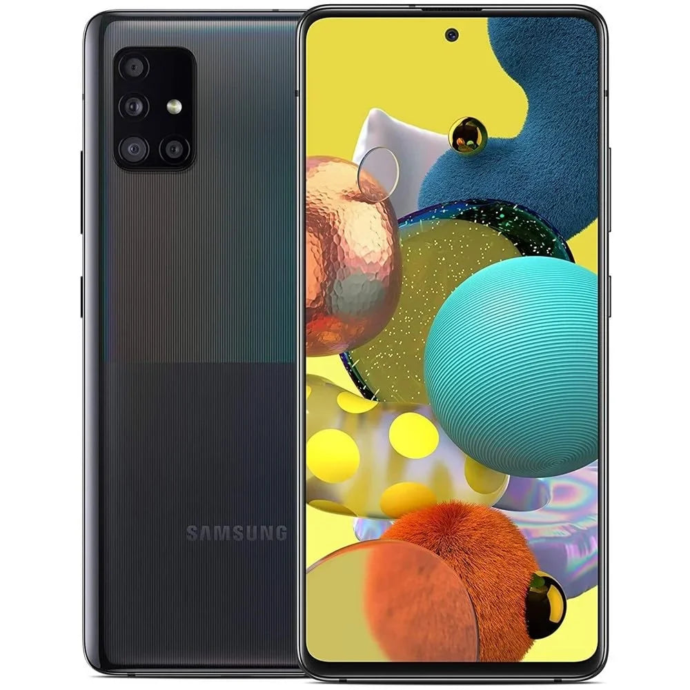 Factory LTE 4G A516U1 Used) GSM (Excellent - 5G 6GB) Unlocked (128GB, Galaxy A51 SAMSUNG 6.5"