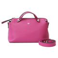 (Fair) Visaway Women's Pink Leather Pre-Owned Shoulder Fendi Bag FENDI