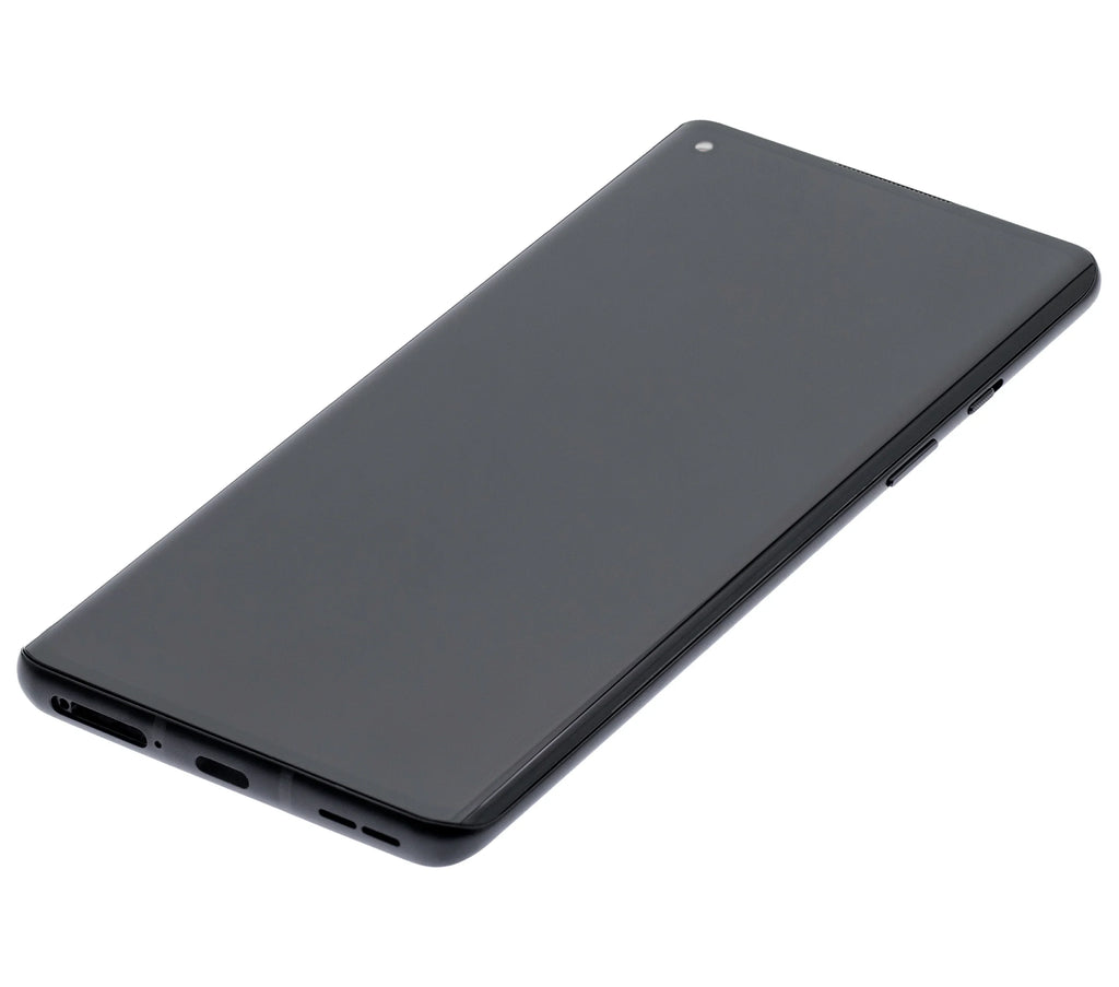 For Compatible With Frame) UW 5G 8 Black) Replacement OnePlus (Non-Verizon / Frame Assembly OLED (Refurbished) (Onyx 5G
