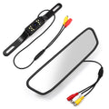 System Camera Camera Camera Driving Cam Car Vision Vehicles Parking Mirror 4.3" View Rear Cheefull Reverse Backup Night
