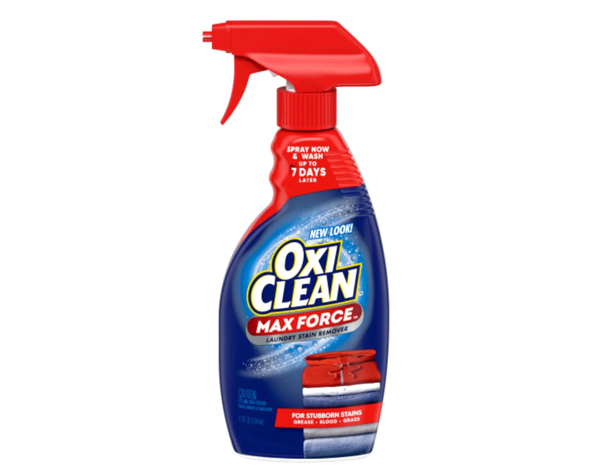 Oz Oz Fl Total Fl Spray, 60 Stain Bottle Kit 12 48 Refill Laundry oz Max fl Force Remover OxiClean +