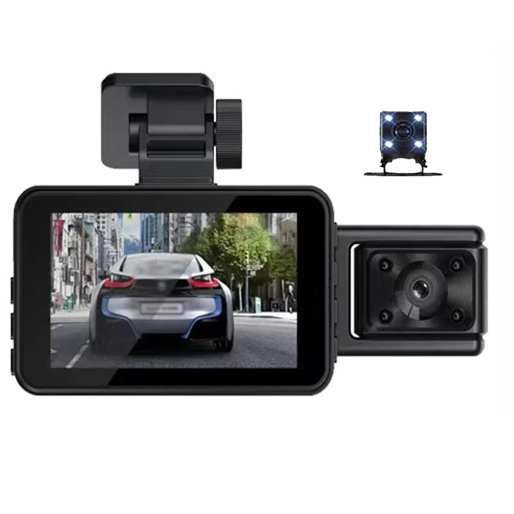 Video Mirror Cam and Clear Recording Car Rearview for with Parking Car Anself Dash