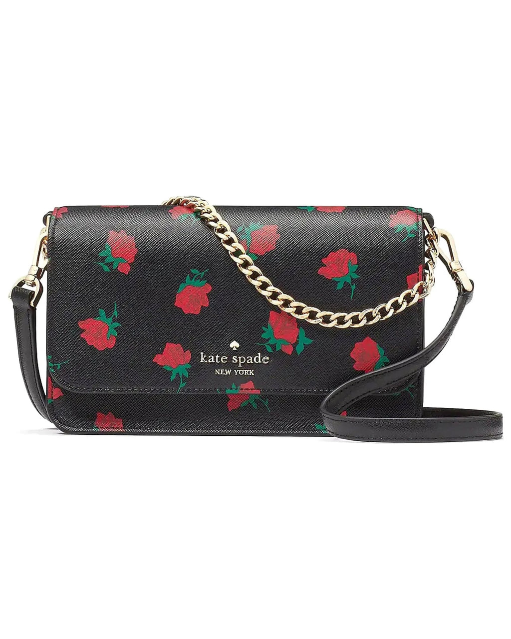 Printed Flap Crossbody Rose Madison Small Toss
