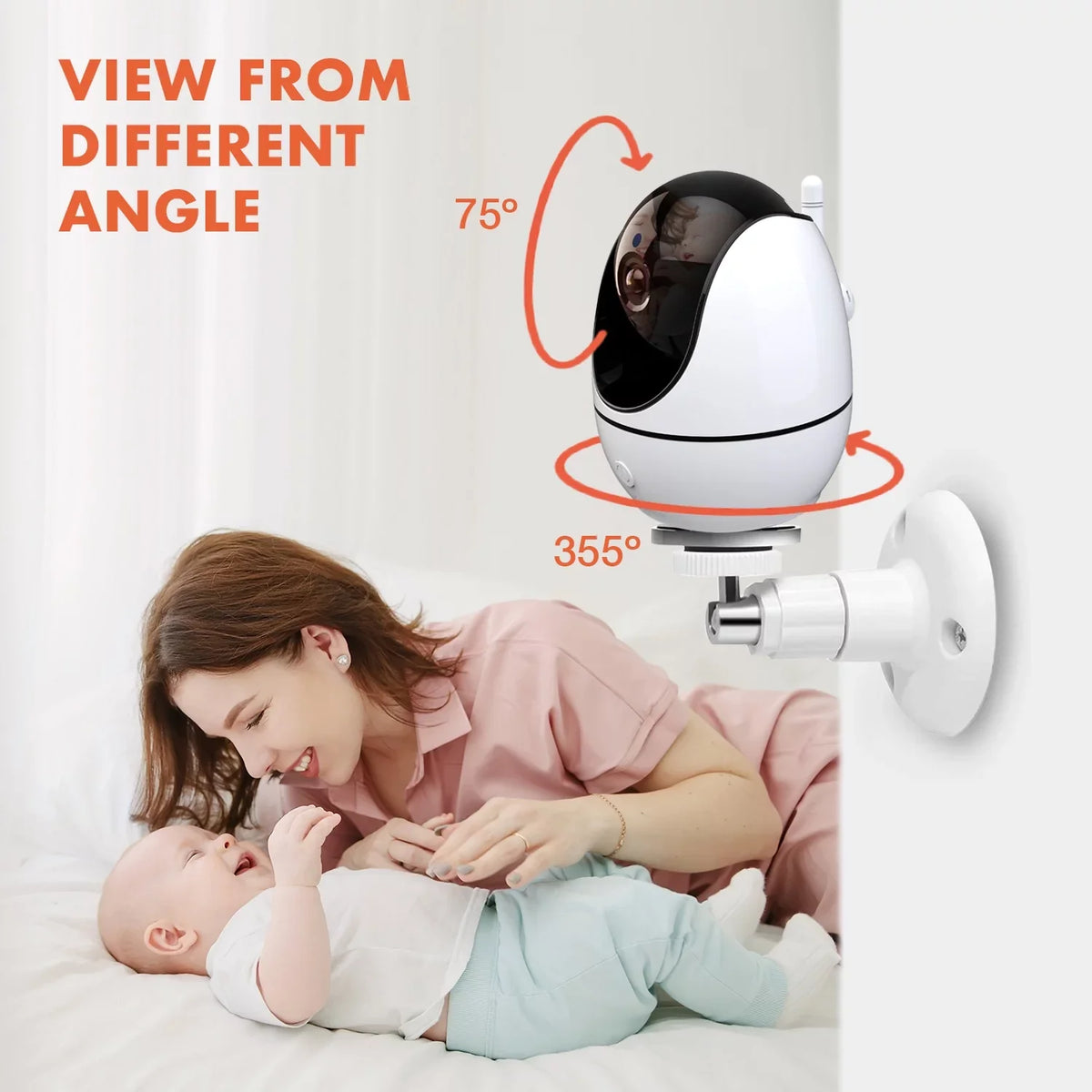 BM1 Display Baby IPS Recording Monitor Capabilities 4.5" Rexing w/