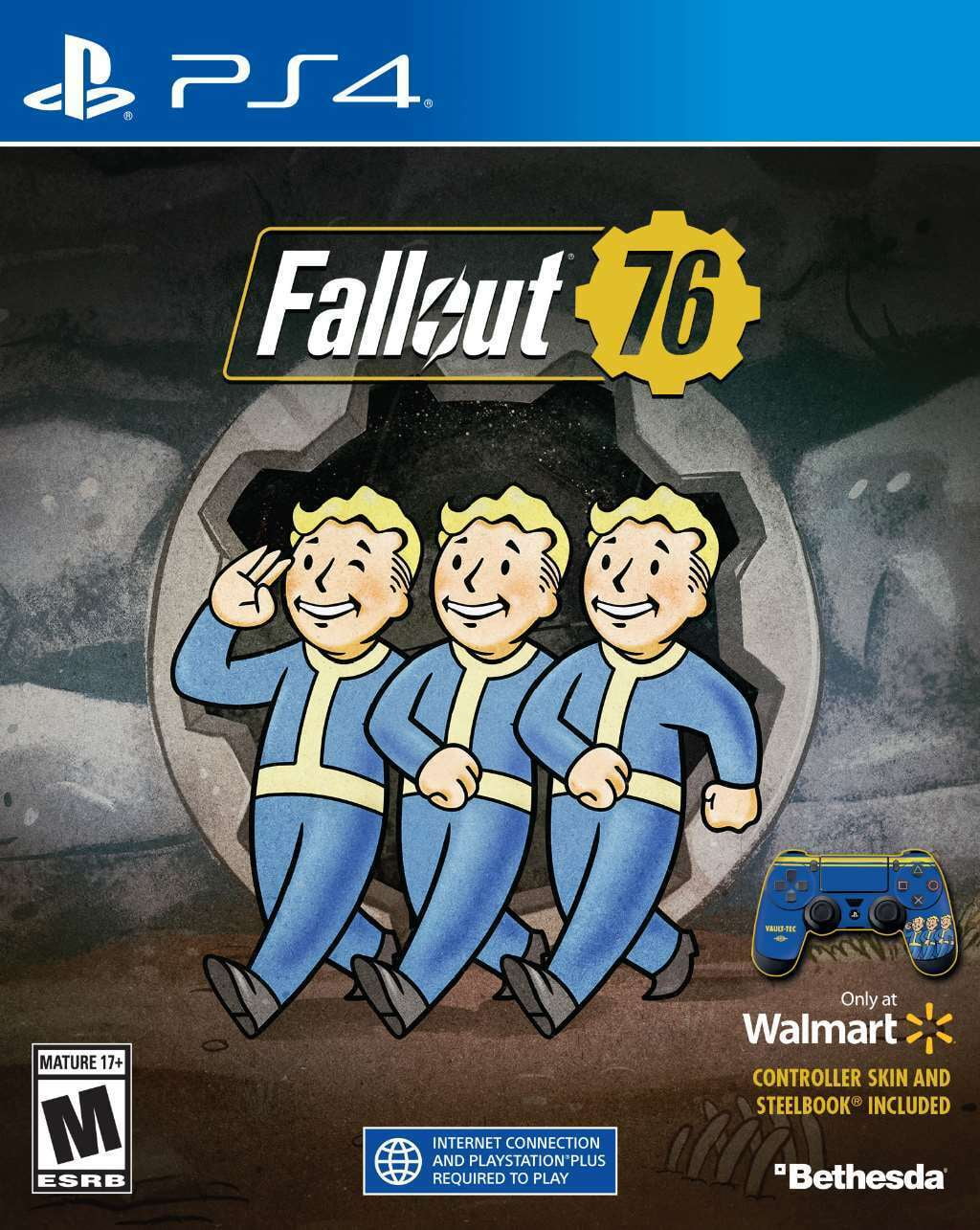 US Playstati Sealed New Steelbook Version) 76 Edition PS4 Fallout Factory (Brand