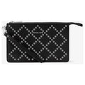 Grommeted Daniela Kors Leather Michael 32F7Gfdu8U-001 Black Wristlet - -