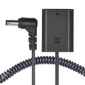 A7RIII NP-FZ100 Battery Pack Coupler Connector A7SIII, Dummy Solution Cable, Sony for Long-lasting A9 Adapter A7III