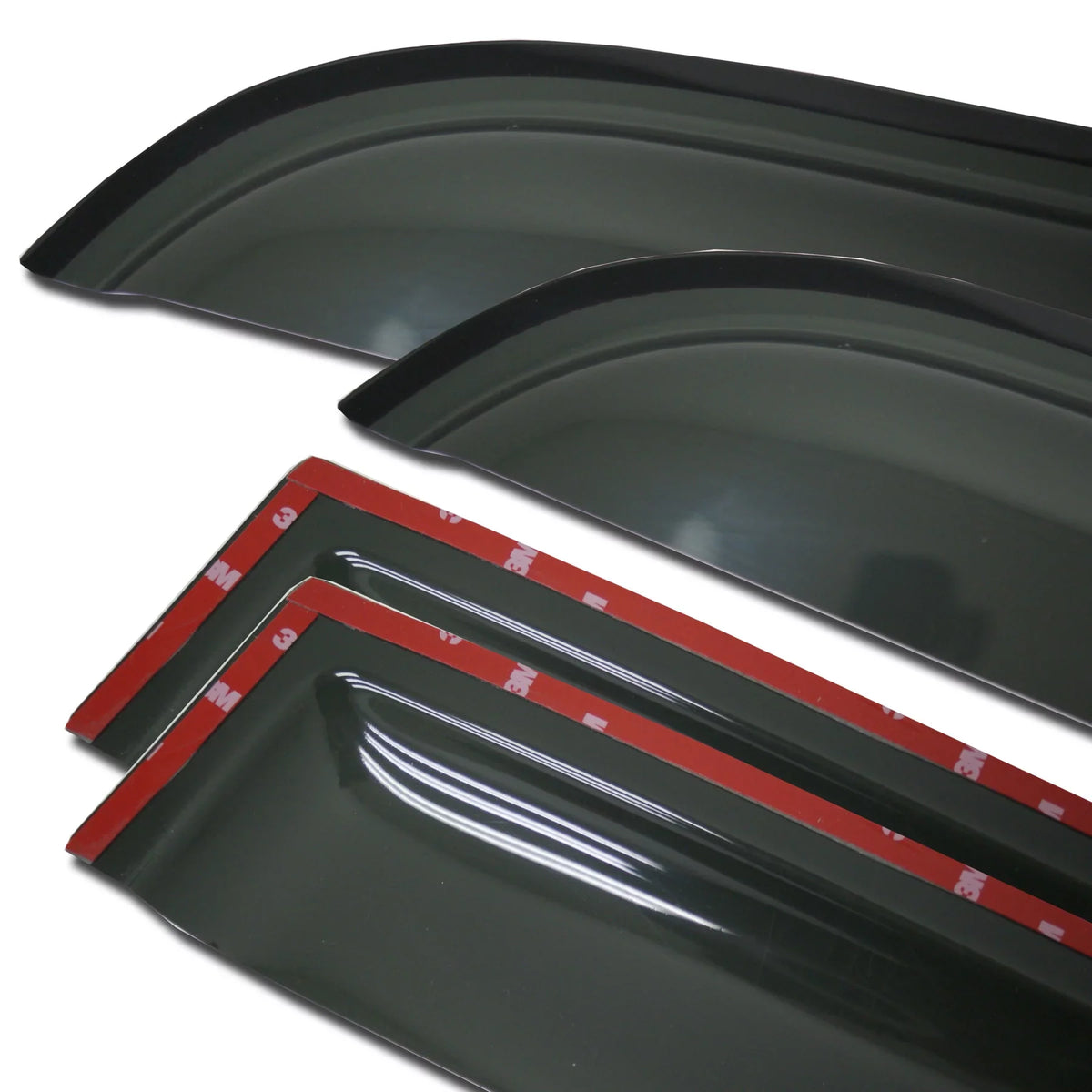 2008-2011 4 For Pcs Deflector Outside TuningPros Visor 2.0mm Sport WV2M-522 Subaru Outback Mount Set Window