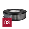 Replacement Filter, Purifier HRF-D1, Pack HEPA 1 D Air Honeywell Filter,