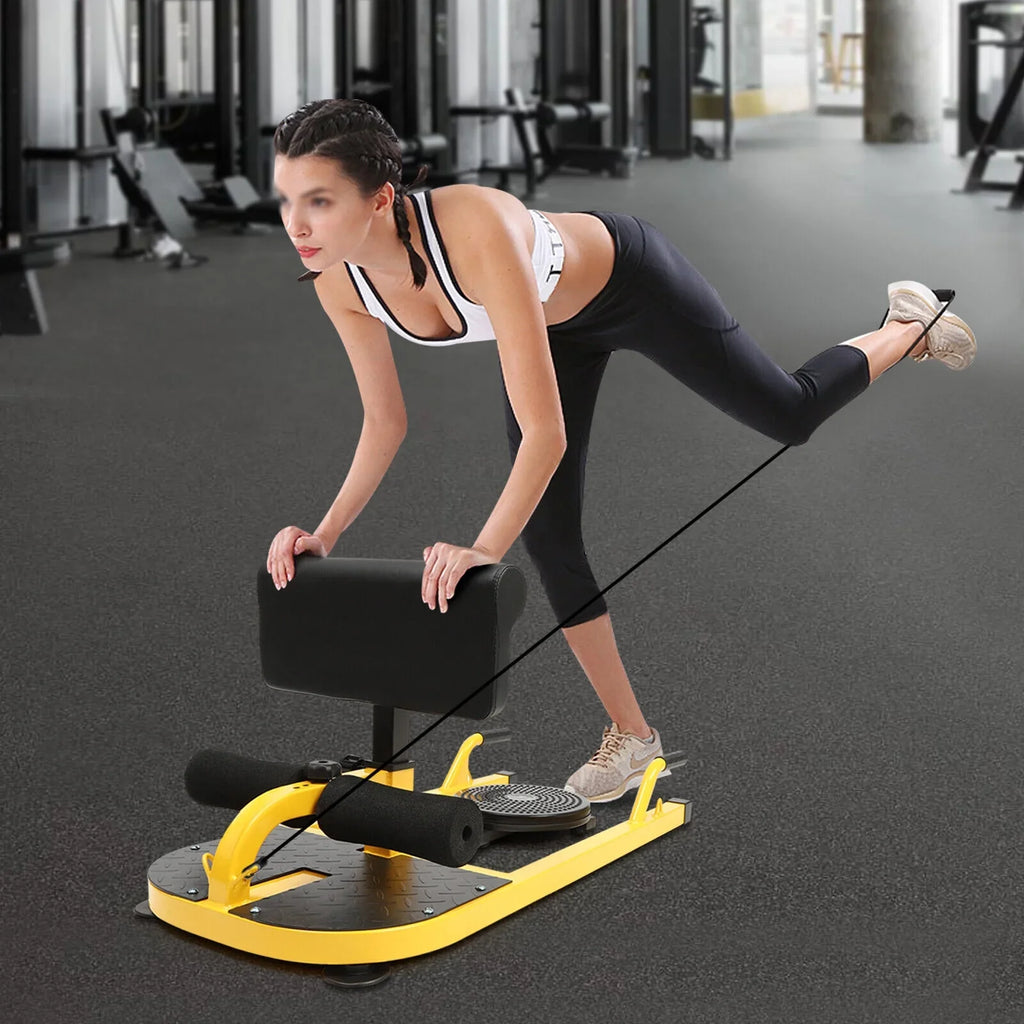 Sissy Squat Home Squat Machine Deep Ab Trainer Adjustable Gym Multifunctional