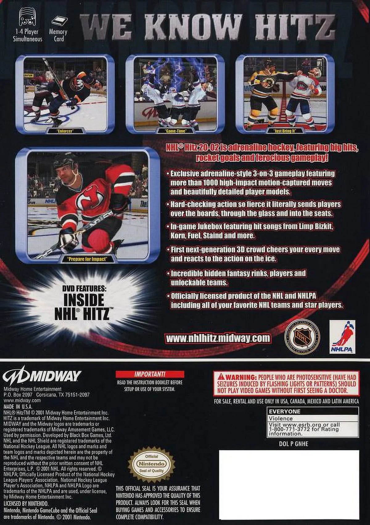 Hitz NHL 2002