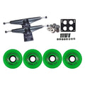 CORE 78a 70mm Package 6.0 WHEELS STALKERS BIGFOOT TRUCKS GREEN LONGBOARD