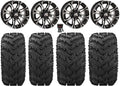 12" Kawasaki Wheels HL3 Mule Machined 27" Tires Lifter Teryx High Reptile