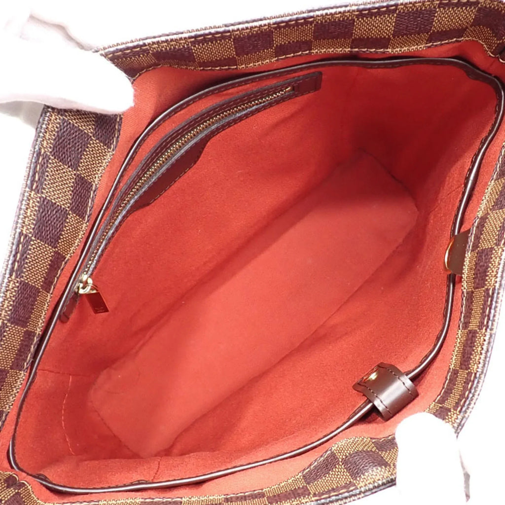 Damier (Good) N51169 GM Vuitton Women's A6047034 Louis Bag Ebene Vavin Tote Pre-Owned