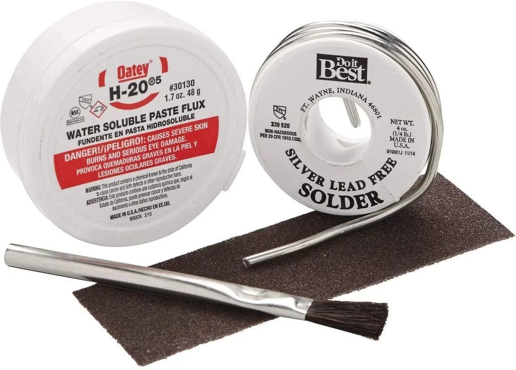 Lead-Free S Soluble Kit S Flux Paste Oatey 53070 Water C
