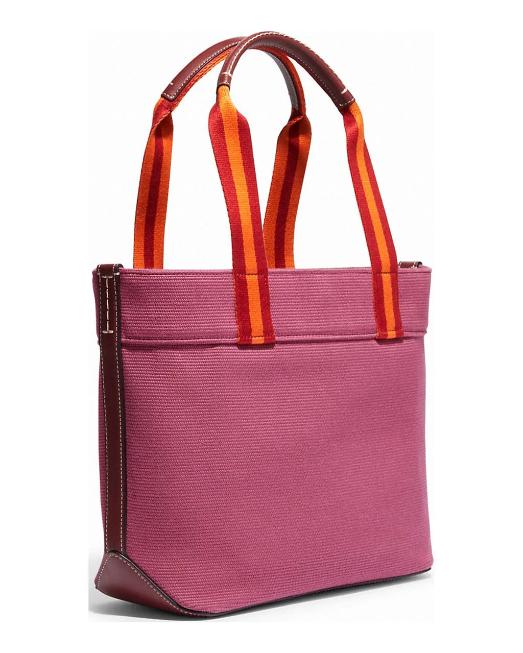 (Light Canvas Raspberry Multi) Small Handbag Coach Women's Tote