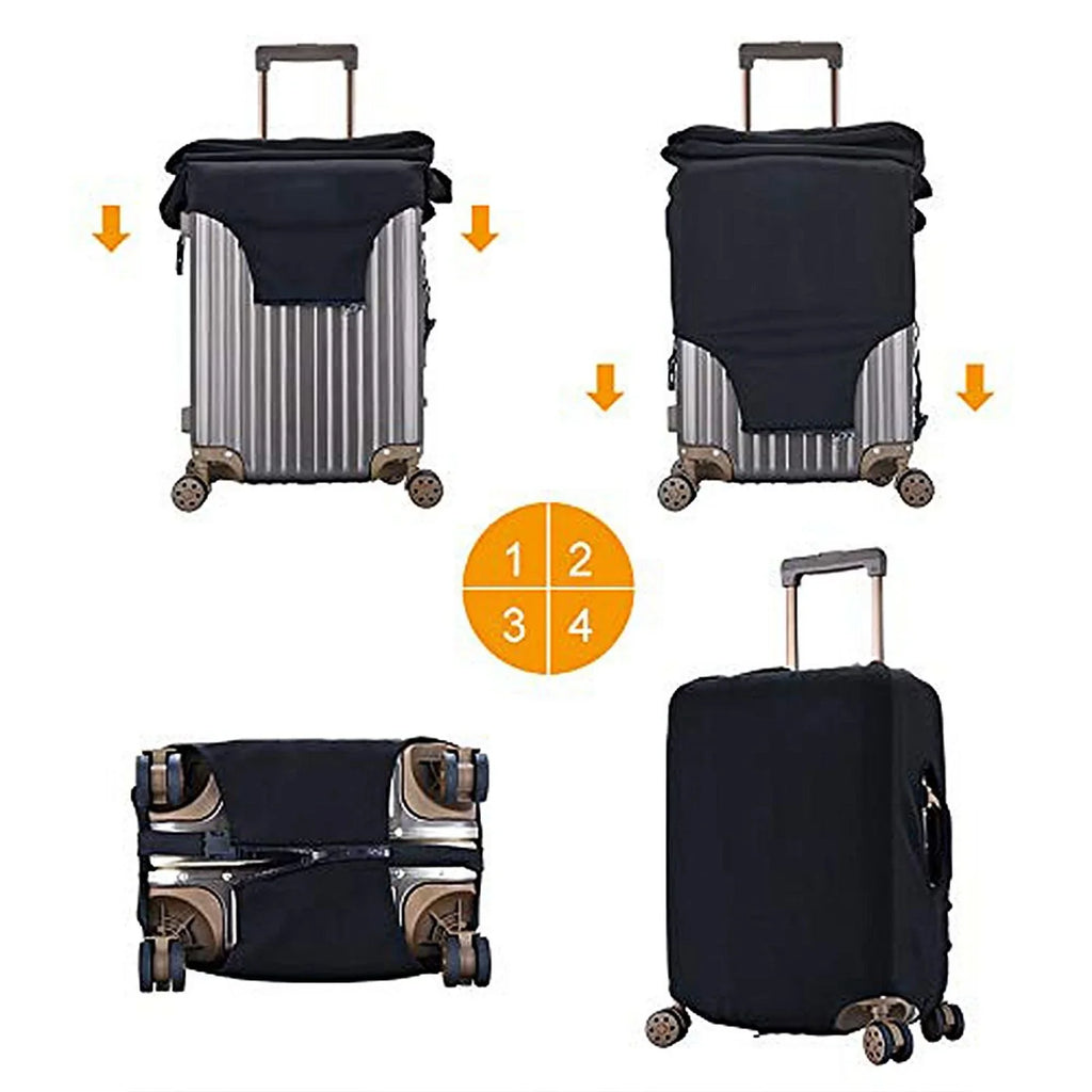 Suitcase Suitcase Protector- Kll Cover Luggage Cover Dancing African Womans