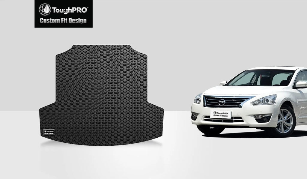 Compatible Duty USA) Altima in Heavy - Nissan - 2019 - All Mat Weather with ToughPRO Trunk Rubber - Black (Made