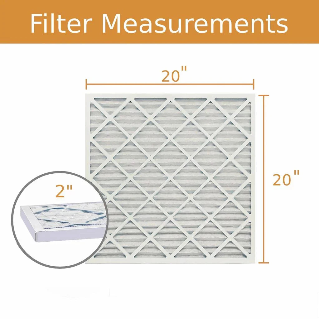 Filter 20x20x2 Pack) - Guard Air 8 MERV / (6 Air Purolator Pleated