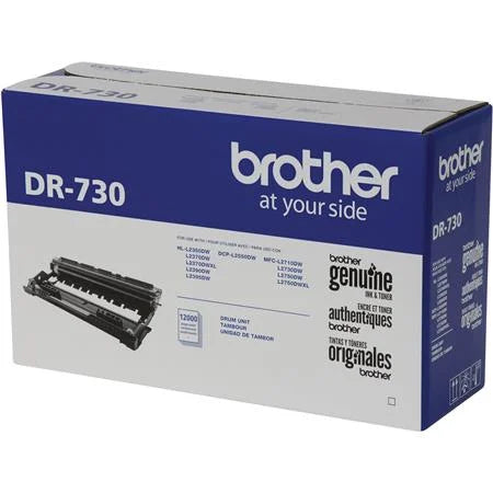 to 12,000 Yields Black Drum DR730, Up Genuine Unit, Pages, Brother