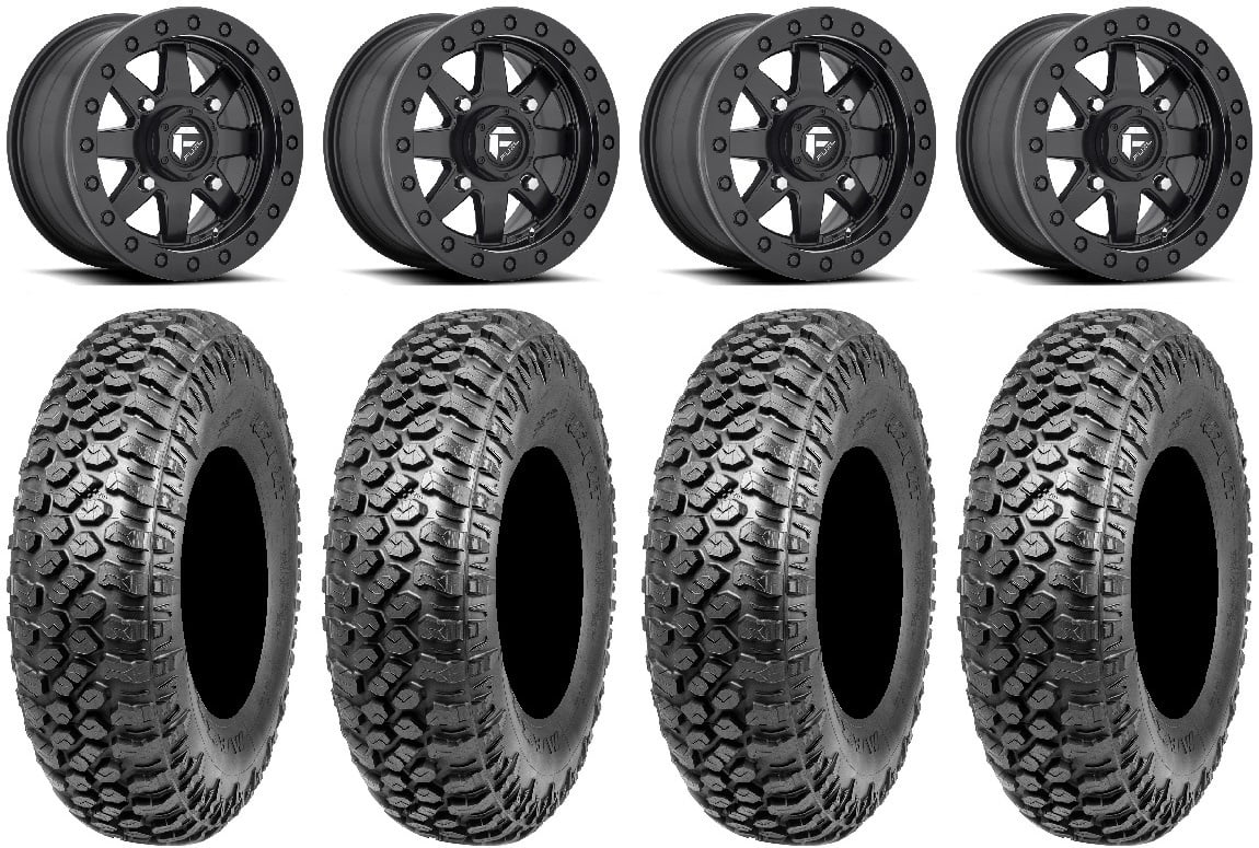 RAZR Tires Bdlk 15" 33" Maverick Ranger Sportsman RZR Bk Wheels XT Fuel