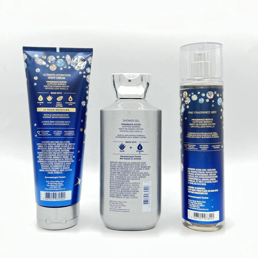 Mist Body 8oz Gel Dream Fine Shower Works Bath Body 3-Piece Bright & Fragrance Bundle Cream, 8oz and 10oz