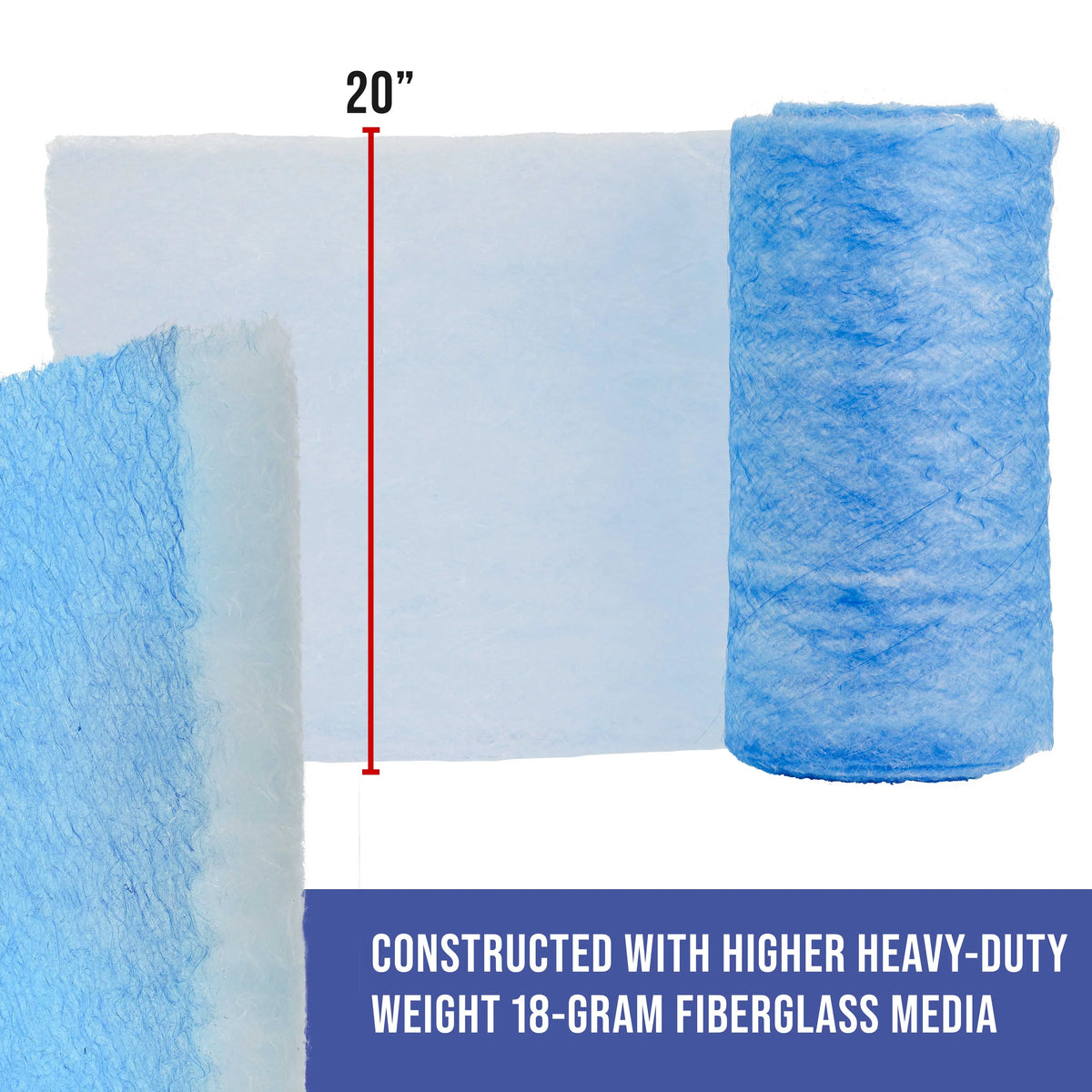 100' Booths Premium Particles Refinish Traps Roll, Gram Overspray Booth Captures 20.5" Paint Elite in 18 Fiberglass Autobody Paint Heavy-Duty Exhaust Filter Arrestor Master Car Spray - Paint - x