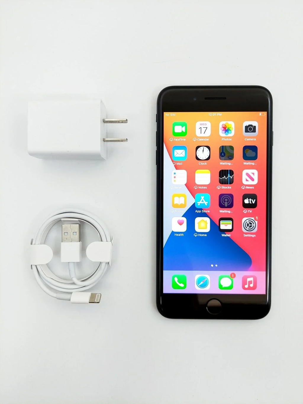 Tempered 32GB Pre-Installed 7 Glass Restored (Refurbished) Matte iPhone A1661 Black Apple Unlocked) w/ (Fully Plus
