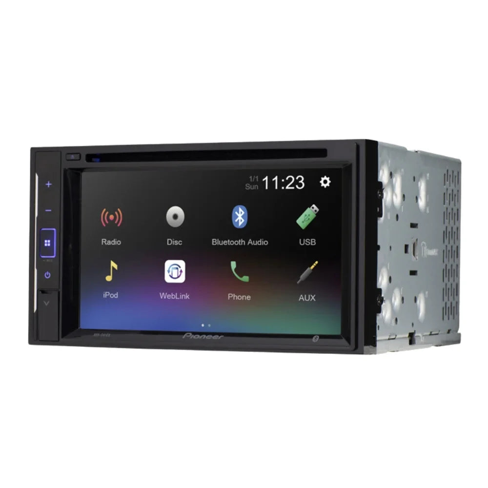 Pioneer Camera, Dash Din Oldsmobile Bluetooth Multimedia Touchscreen, - and Kit DVD Stereo Kit Double / Ninety-Eight Car for 1994-1996 with Backup Installation KIT2404 Bundle