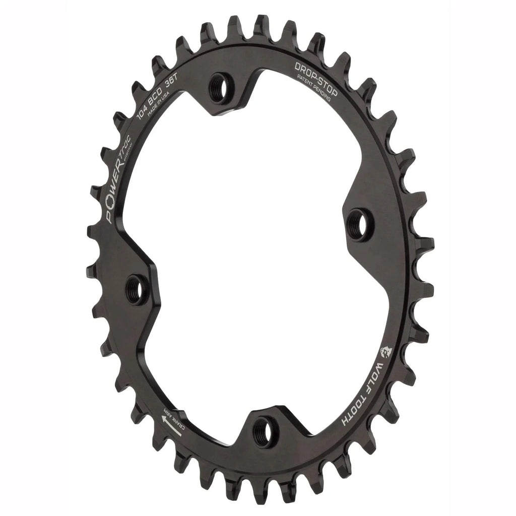 '- 104 Tooth BCD: Chainring BCD 104 Hyperglide+ Elliptical Chainring Count: Tooth Wolf 34