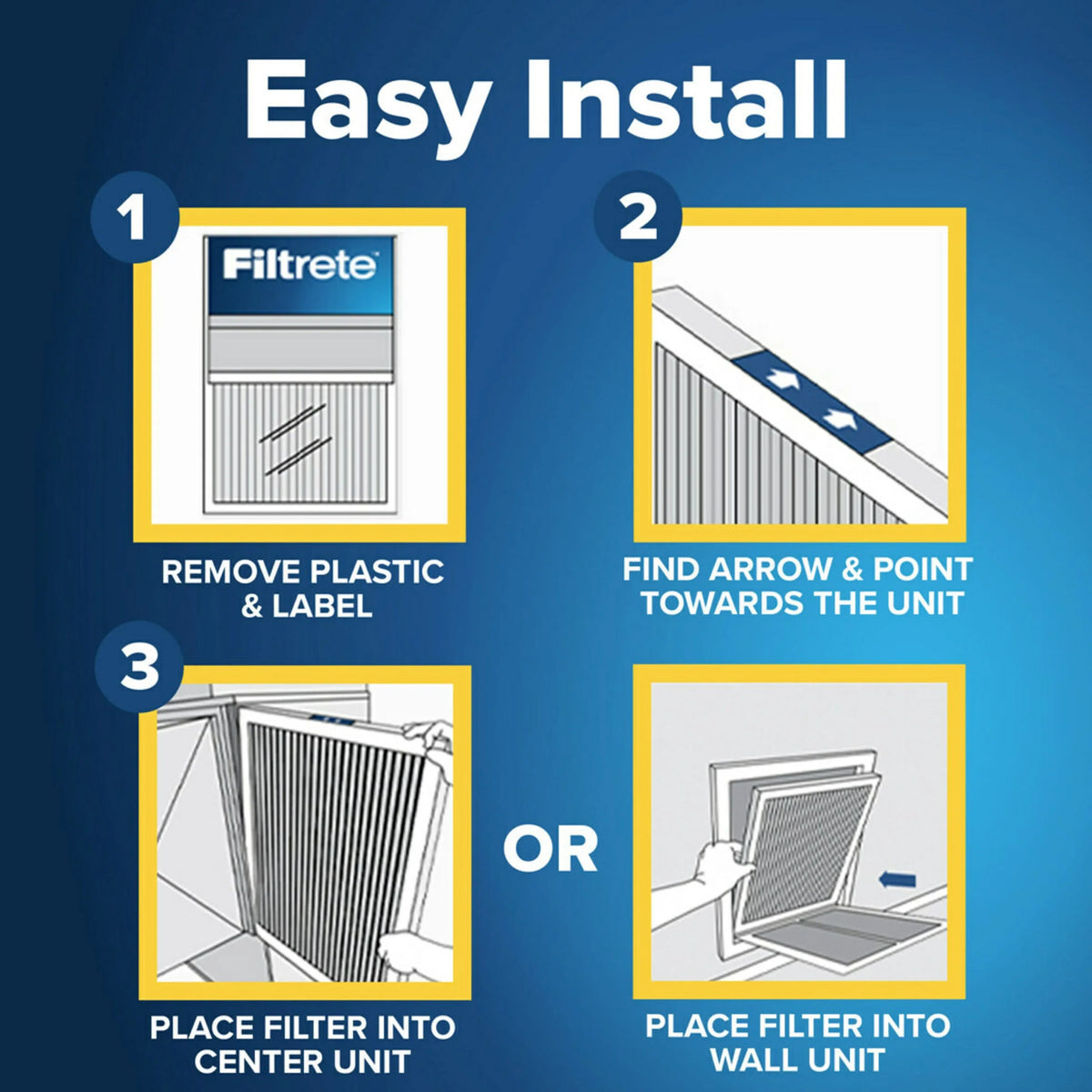 Allergen, 1 Virus, MERV MPR Filtrete Smart 12, 16x25x1 Air Filter, 1500 Bacteria Filter