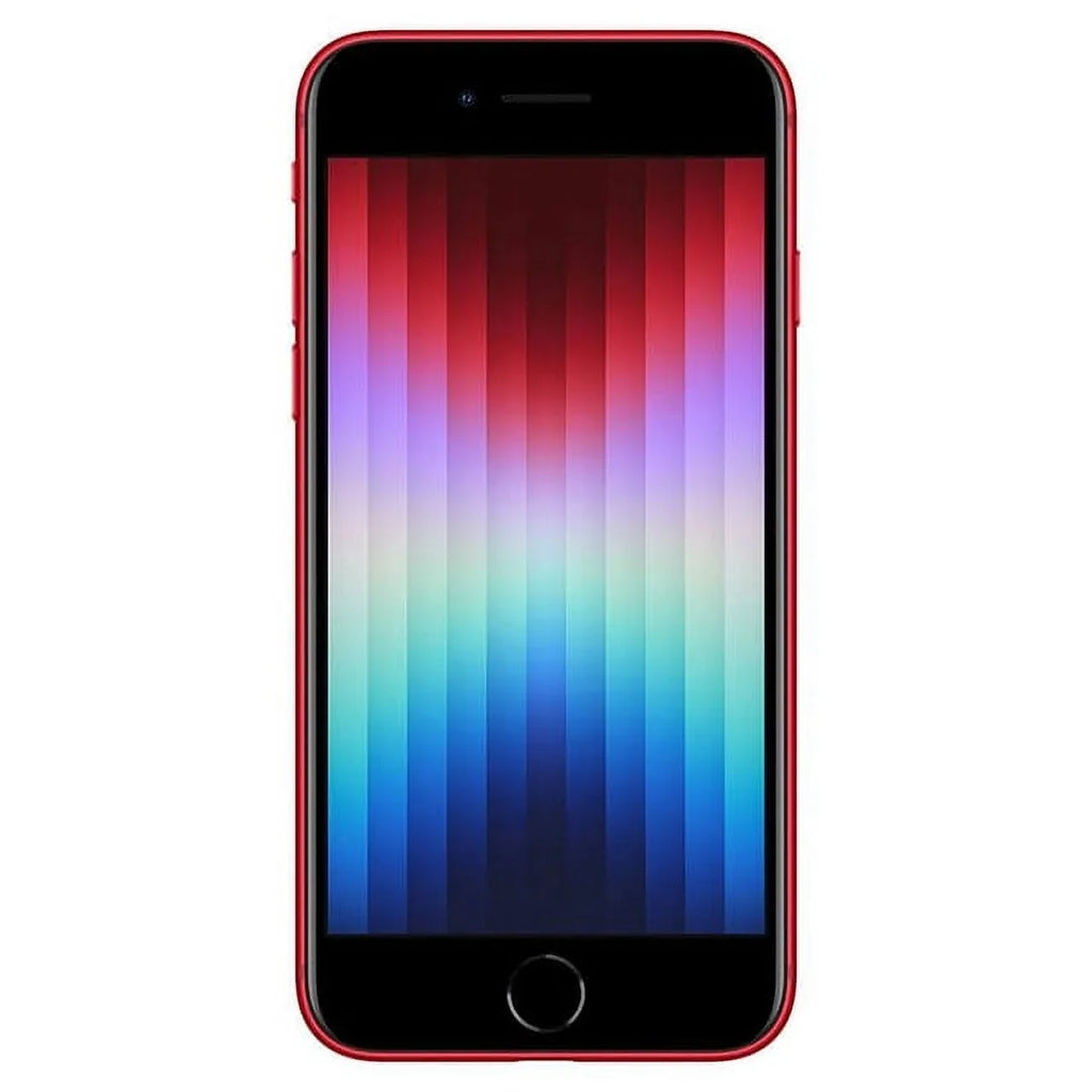 128GB SE Gen) (Fully iPhone A2595 Unlocked) (3rd (Refurbished) Red Restored Apple
