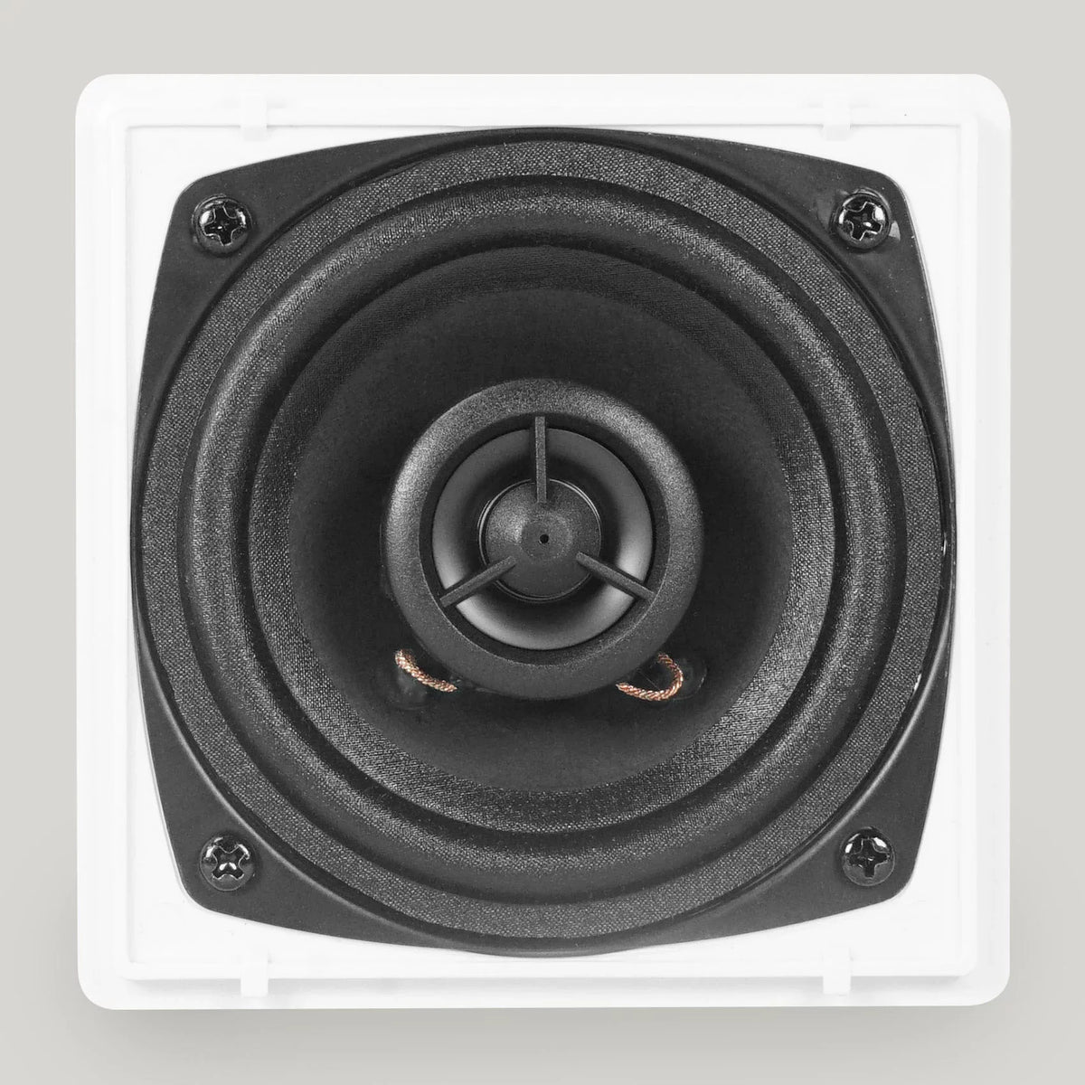 White 4-Room Wall Rockville Speakers Audio Home RPA40BT Receiver+(8) Cube Kit