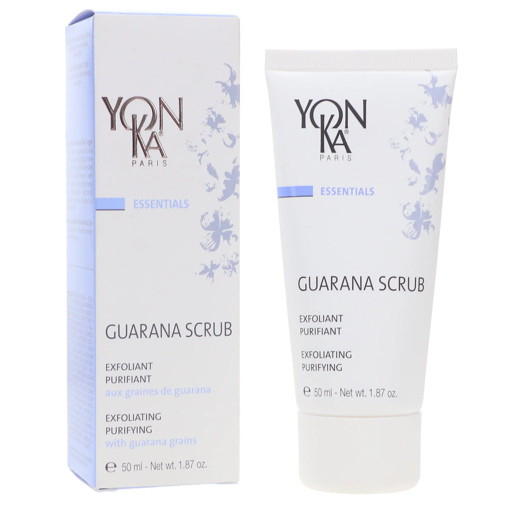 Exfoliating GUARANA 1.87 oz SCRUB Gently Yon-Ka Detoxifying Scrub