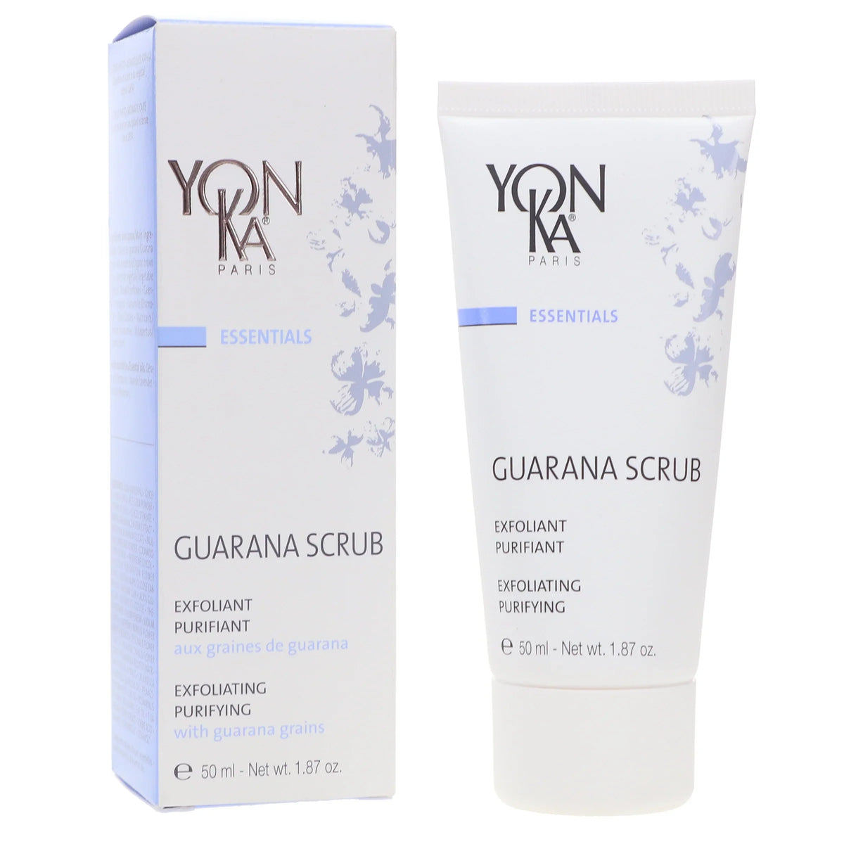Exfoliating GUARANA 1.87 oz SCRUB Gently Yon-Ka Detoxifying Scrub