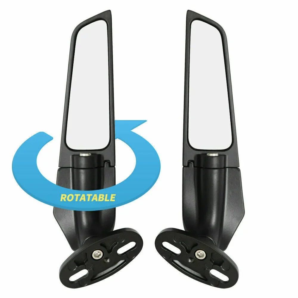 JahyShow Rear Wind Stealth YZF R3 For Mirror R25 Yamaha Motorcycle Swivel Wing Side View