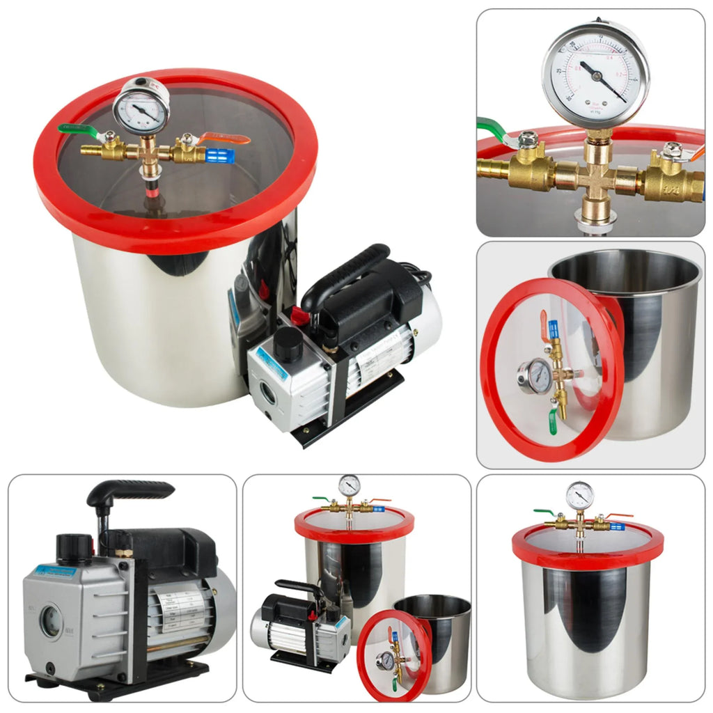 Powerful Pump Stainless Effortlessly our Silicone Air Bubbles and Remove Machine with Vacuum Kit Steel