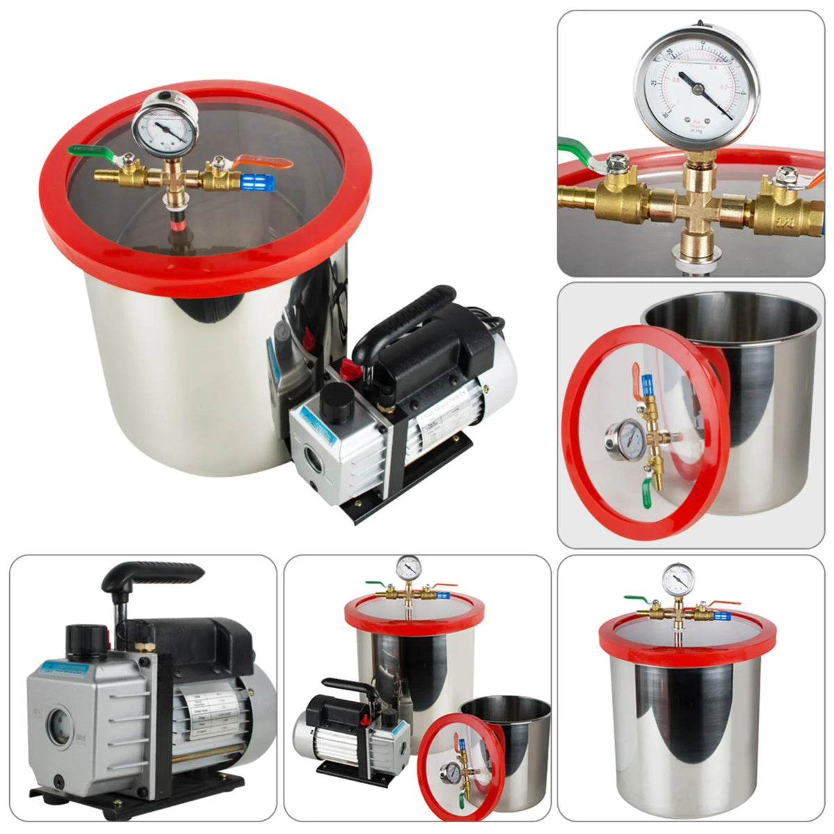 Powerful Pump Stainless Effortlessly our Silicone Air Bubbles and Remove Machine with Vacuum Kit Steel