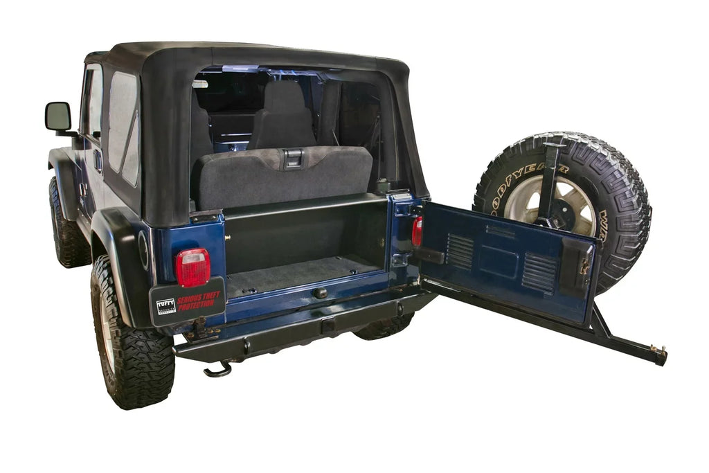 Products Classic 296-01 Black; Jeep Tuffy Wrangler 1997-2006 Enclosure; Security TJ